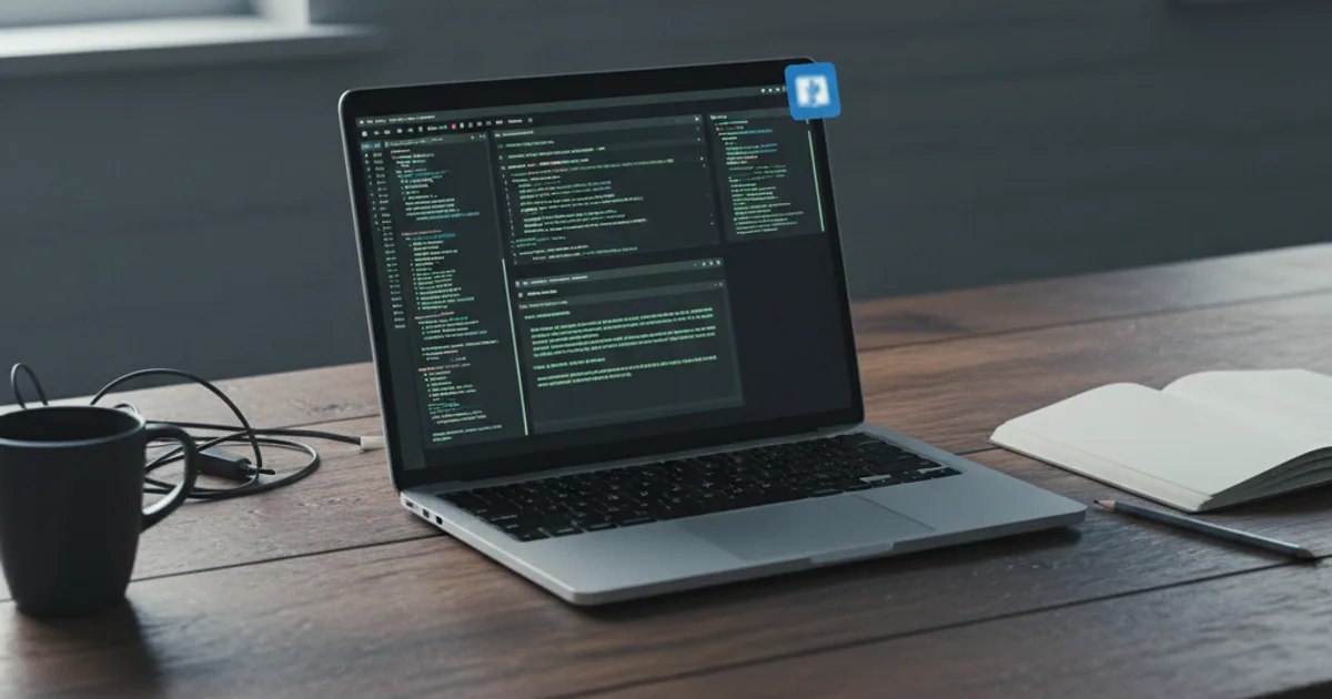 A dark workbench split into two halves — one shows a self-hosted server, the other a cloud icon with a vendor logo placeholder